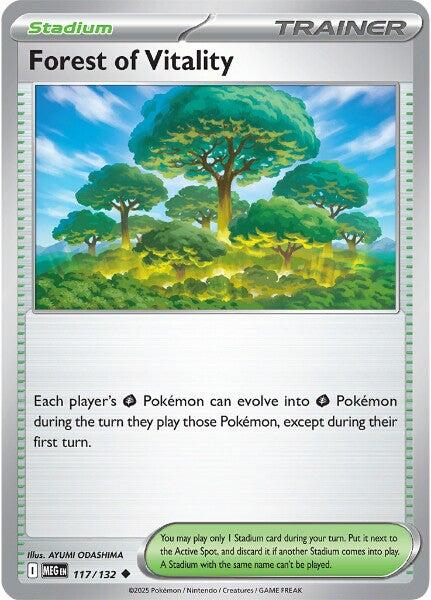 Forest of Vitality (117/132) [Mega Evolution: Base Set] | Galaxy Games LLC