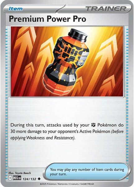 Premium Power Pro (124/132) [Mega Evolutions: Base Set] | Galaxy Games LLC