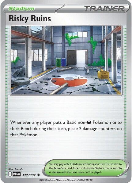 Risky Ruins (127/132) [Mega Evolutions: Base Set] | Galaxy Games LLC