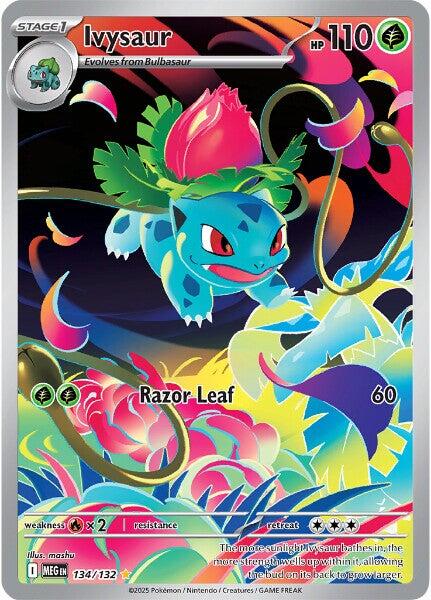 Ivysaur (134/132) [Mega Evolutions: Base Set] | Galaxy Games LLC