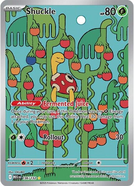 Shuckle (136/132) [Mega Evolutions: Base Set] | Galaxy Games LLC