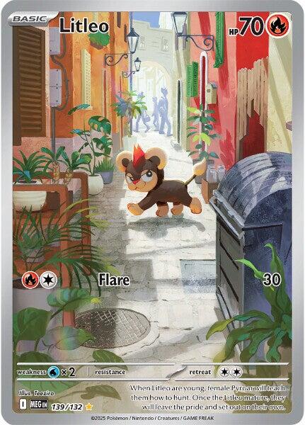 Litleo (139/132) [Mega Evolutions: Base Set] | Galaxy Games LLC