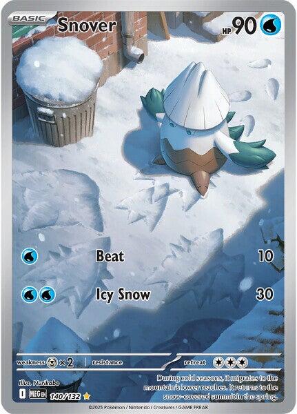 Snover (140/132) [Mega Evolutions: Base Set] | Galaxy Games LLC