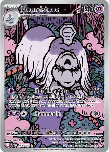 Houndstone (145/132) [Mega Evolutions: Base Set] | Galaxy Games LLC
