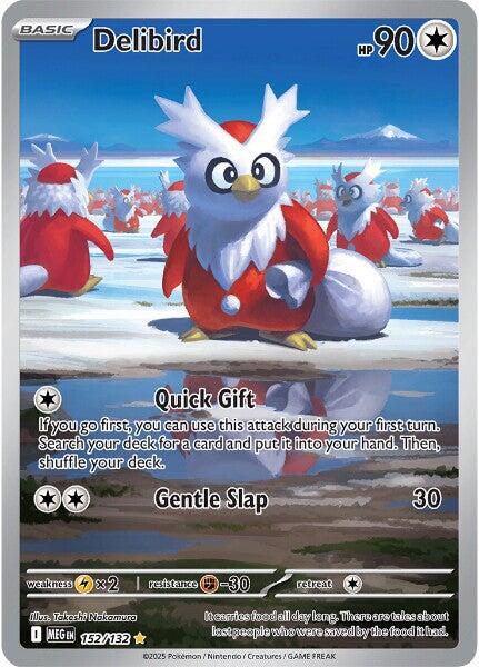 Delibird (152/132) [Mega Evolution: Base Set] | Galaxy Games LLC