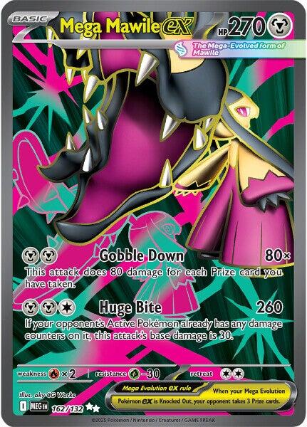 Mega Mawile ex (162/132) [Mega Evolutions: Base Set] | Galaxy Games LLC
