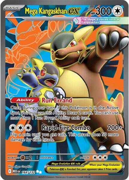 Mega Kangaskhan ex (164/132) [Mega Evolutions: Base Set] | Galaxy Games LLC
