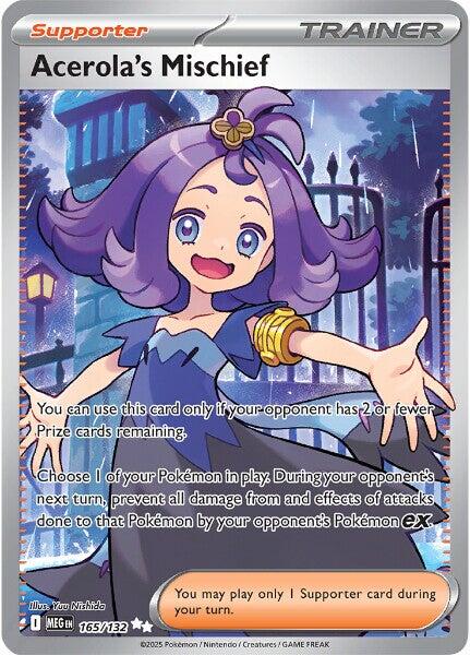Acerola's Mischief (165/132) [Mega Evolutions: Base Set] | Galaxy Games LLC