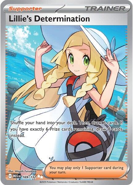 Lillie's Determination (169/132) [Mega Evolutions: Base Set] | Galaxy Games LLC