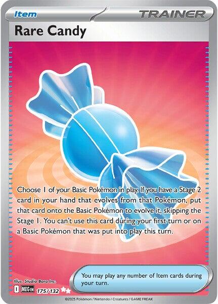 Rare Candy (175/132) [Mega Evolutions: Base Set] | Galaxy Games LLC