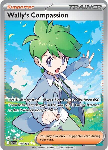 Wally's Compassion (176/132) [Mega Evolutions: Base Set] | Galaxy Games LLC