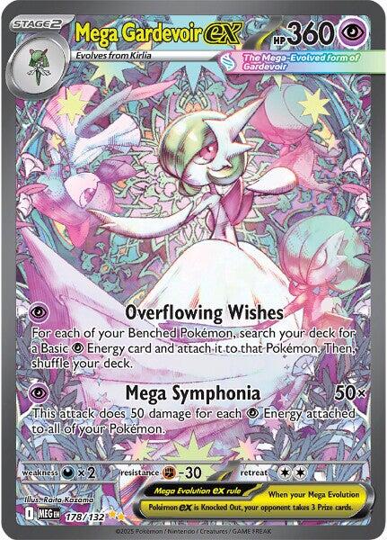 Mega Gardevoir ex (178/132) [Mega Evolution: Base Set] | Galaxy Games LLC