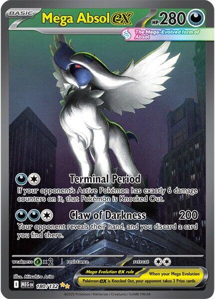 Mega Absol ex (180/132) [Mega Evolutions: Base Set] | Galaxy Games LLC