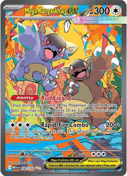 Mega Kangaskhan ex (182/132) [Mega Evolutions: Base Set] | Galaxy Games LLC