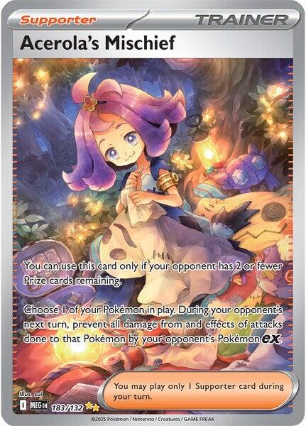 Acerola's Mischief (183/132) [Mega Evolutions: Base Set] | Galaxy Games LLC