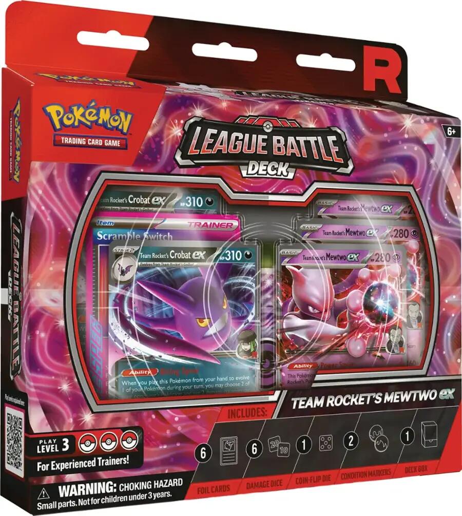 League Battle Deck (Team Rocket's Mewtwo ex) | Galaxy Games LLC