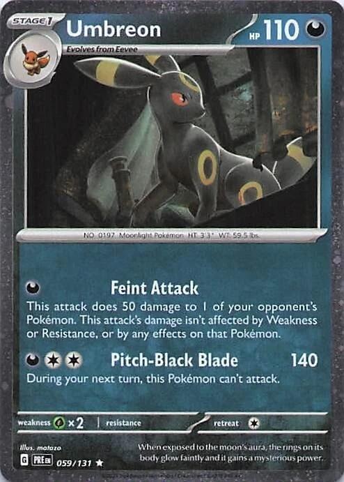 Umbreon (059/131) (Cosmos Holo) [Miscellaneous Cards] | Galaxy Games LLC