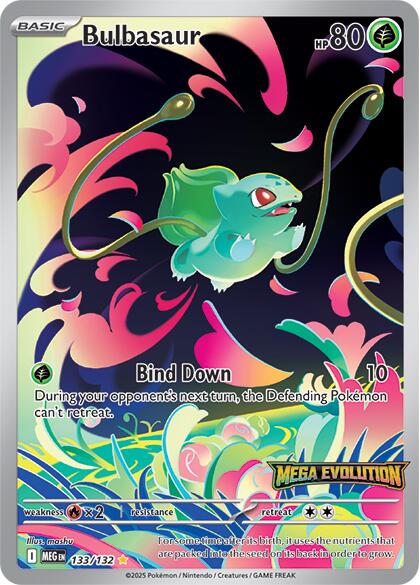 Bulbasaur (133/132) (Mega Evolution) [Mega Evolutions: Base Set] | Galaxy Games LLC