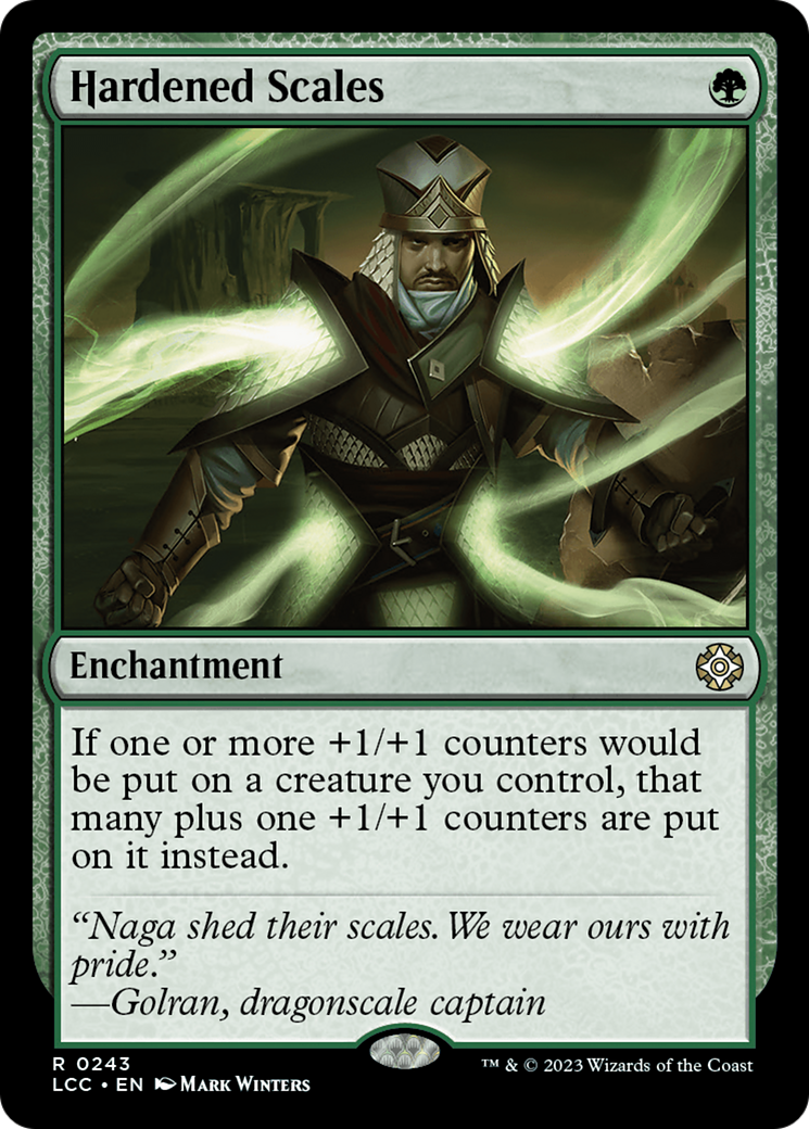 Hardened Scales [The Lost Caverns of Ixalan Commander] | Galaxy Games LLC