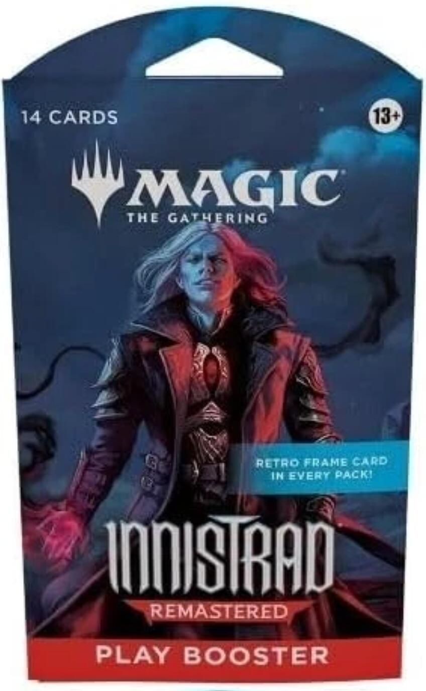 Innistrad Remastered - Sleeved Play Booster Pack | Galaxy Games LLC