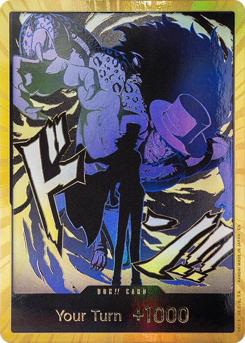 DON!! Card (Rob Lucci) (Gold) [Premium Booster -The Best- Vol. 2] | Galaxy Games LLC