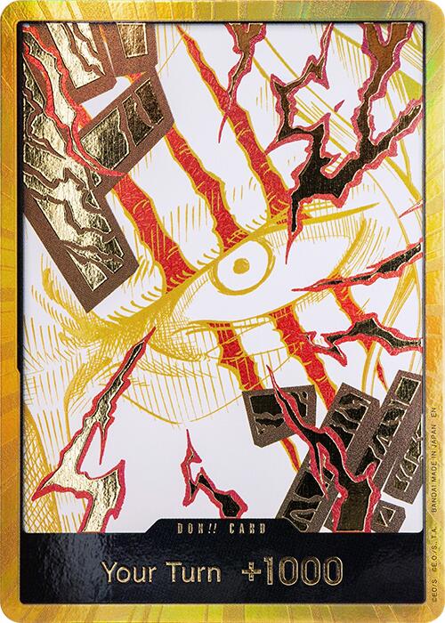 DON!! Card (Shanks) (Gold) [Premium Booster -The Best- Vol. 2] | Galaxy Games LLC