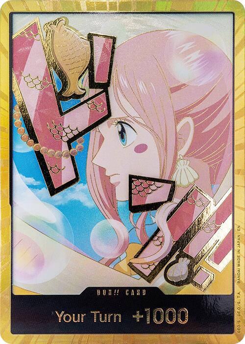 DON!! Card (Shirahoshi) (Gold) [Premium Booster -The Best- Vol. 2] | Galaxy Games LLC