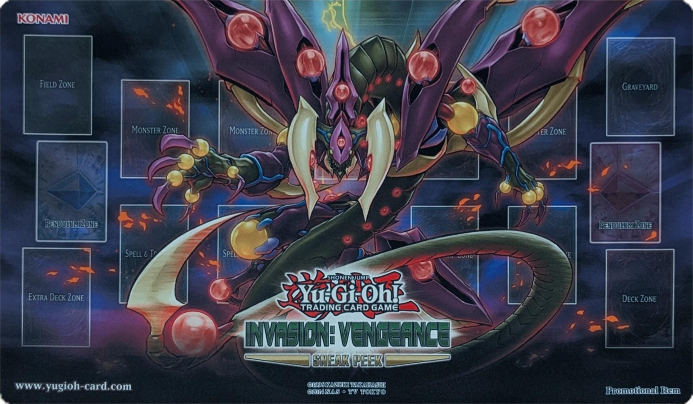 Game Mat - Invasion of Vengence (Starving Venom Fusion Dragon) | Galaxy Games LLC