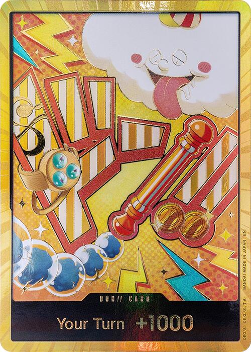 DON!! Card (Nami) (Gold) [Premium Booster -The Best- Vol. 2] | Galaxy Games LLC