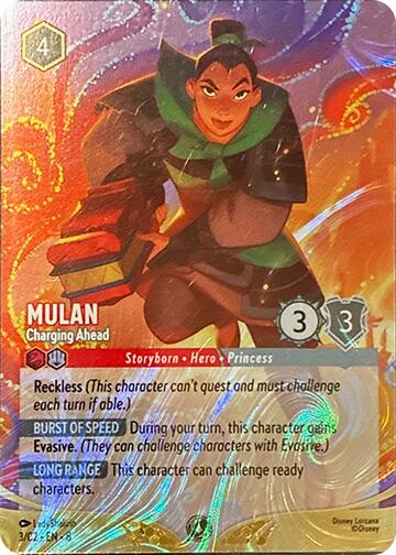 Mulan - Charging Ahead (3) [Promo Cards] | Galaxy Games LLC