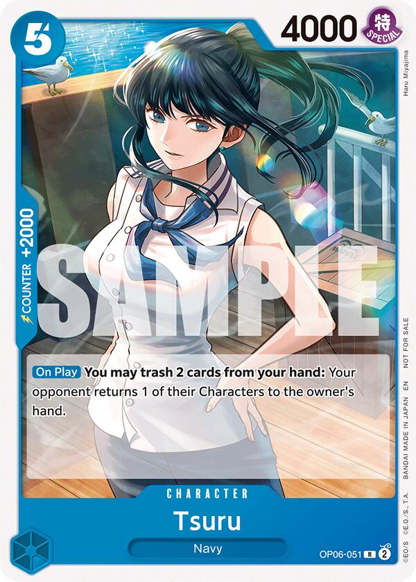 Tsuru (Tournament Pack 2025 Vol. 4) [One Piece Promotion Cards] | Galaxy Games LLC