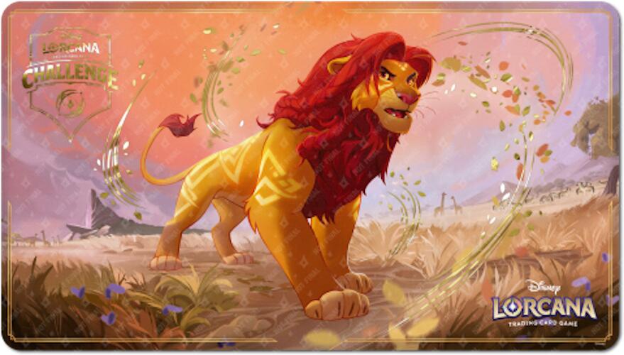 Foil Playmat (Simba - Pride Protector - Disney Lorcana Challenge) | Galaxy Games LLC