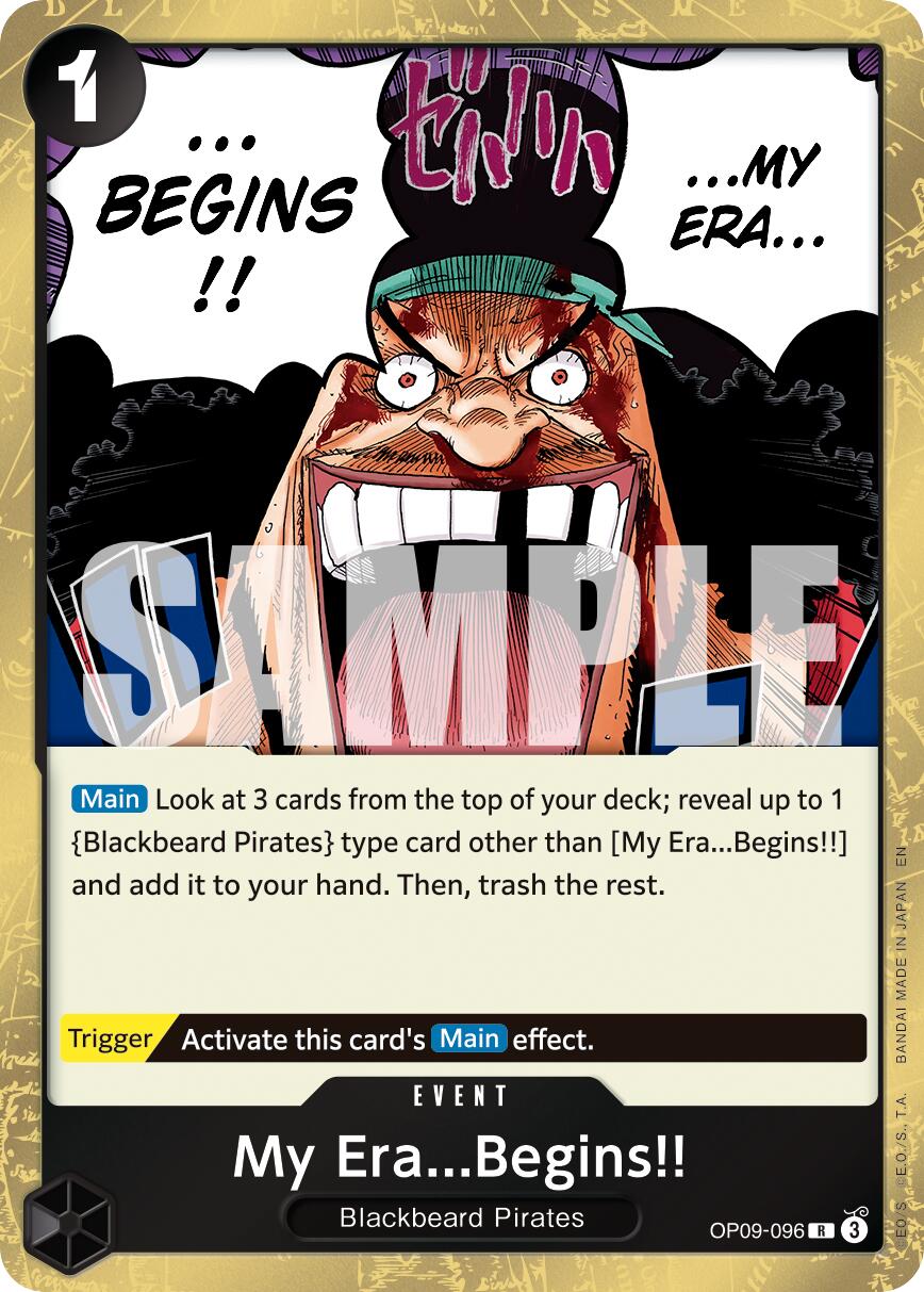My Era...Begins!! (Reprint) [Premium Booster -The Best- Vol. 2] | Galaxy Games LLC
