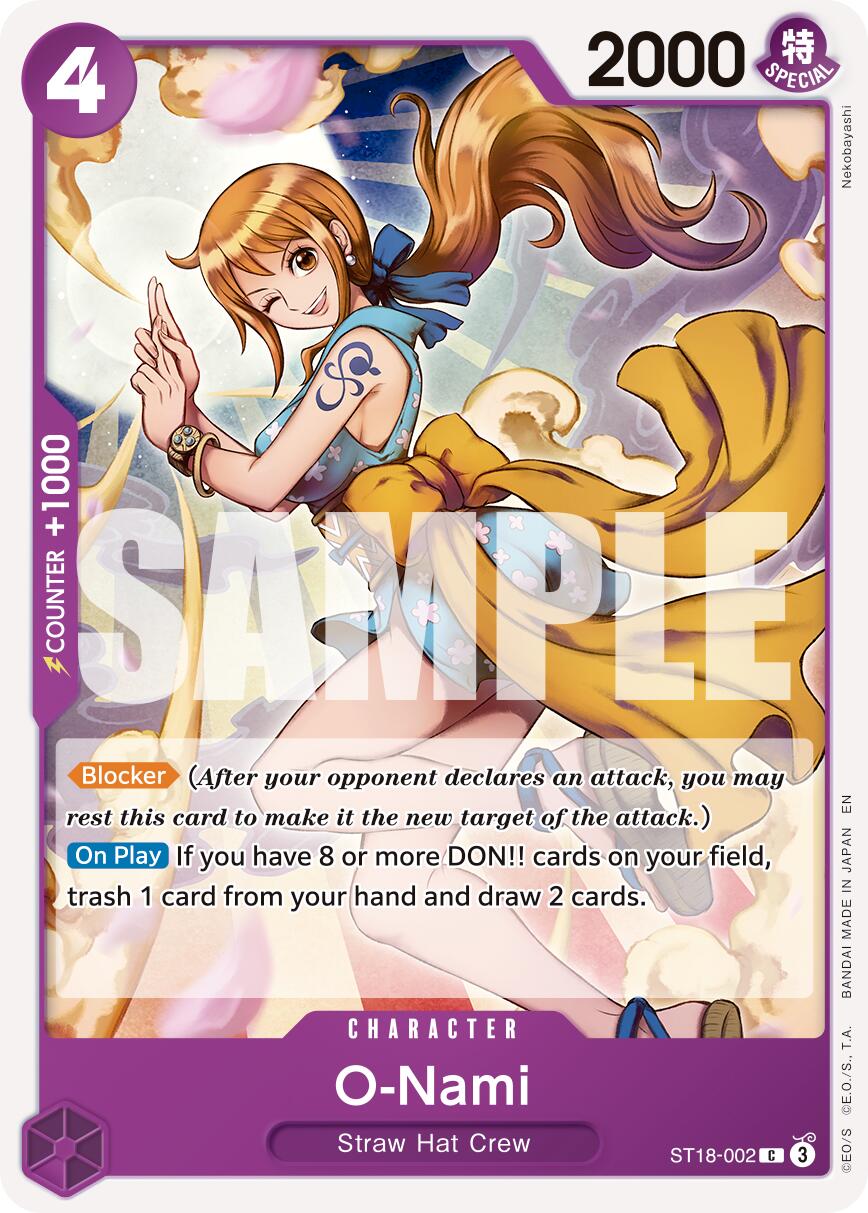 O-Nami (Reprint) [Premium Booster -The Best- Vol. 2] | Galaxy Games LLC