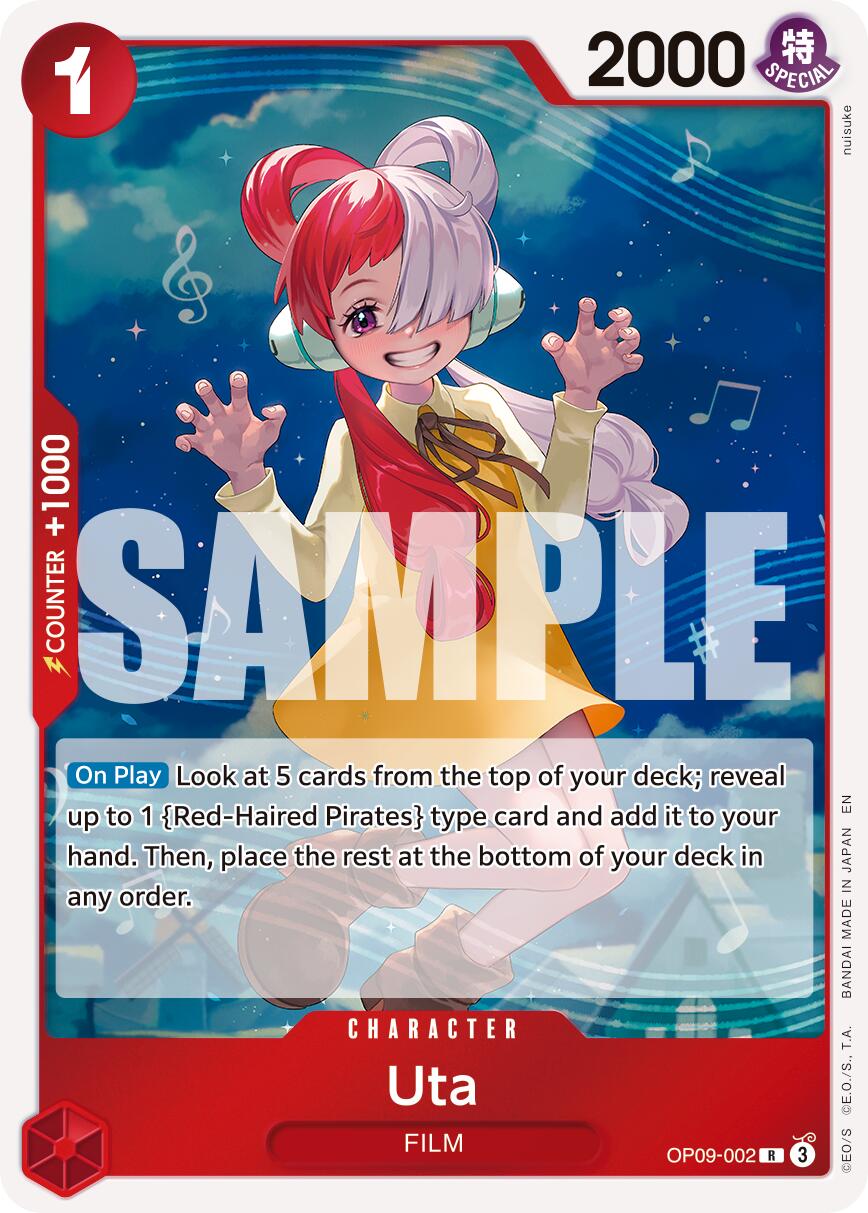 Uta (Reprint) [Premium Booster -The Best- Vol. 2] | Galaxy Games LLC