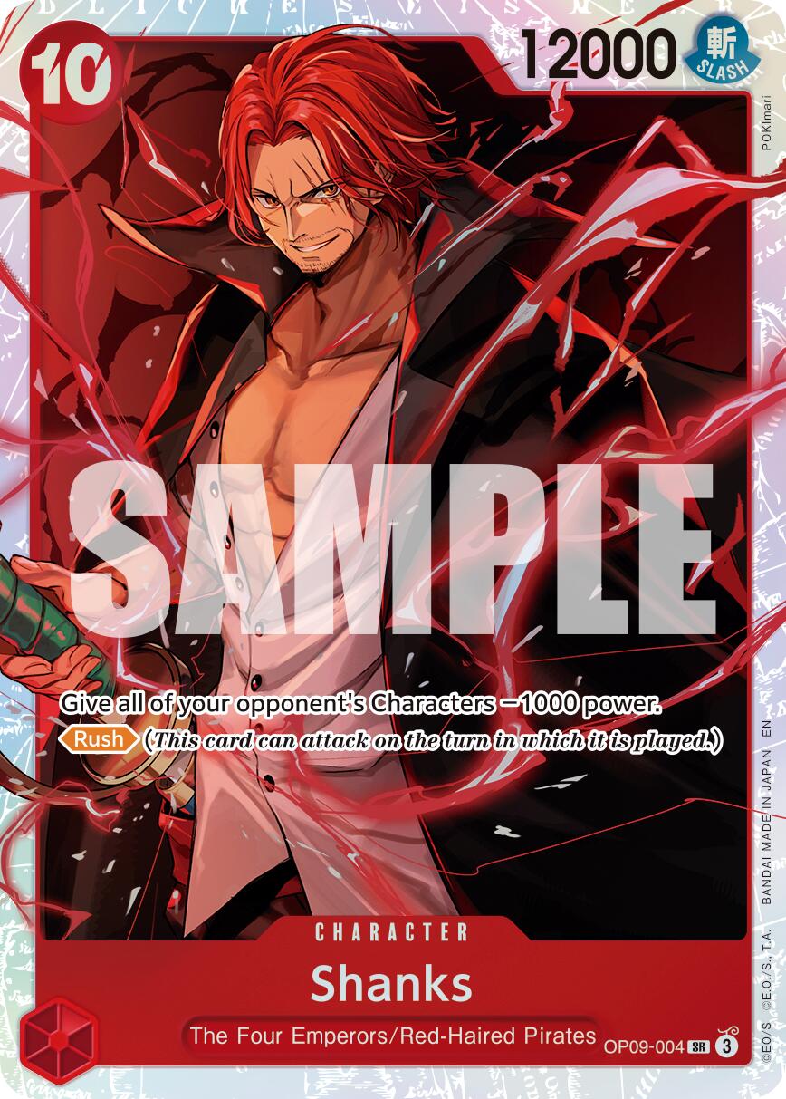 Shanks (OP09-004) (Reprint) [Premium Booster -The Best- Vol. 2] | Galaxy Games LLC