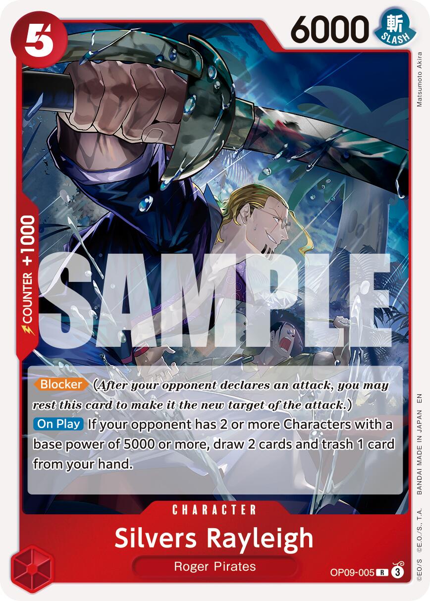 Silvers Rayleigh (OP09-005) (Reprint) [Premium Booster -The Best- Vol. 2] | Galaxy Games LLC