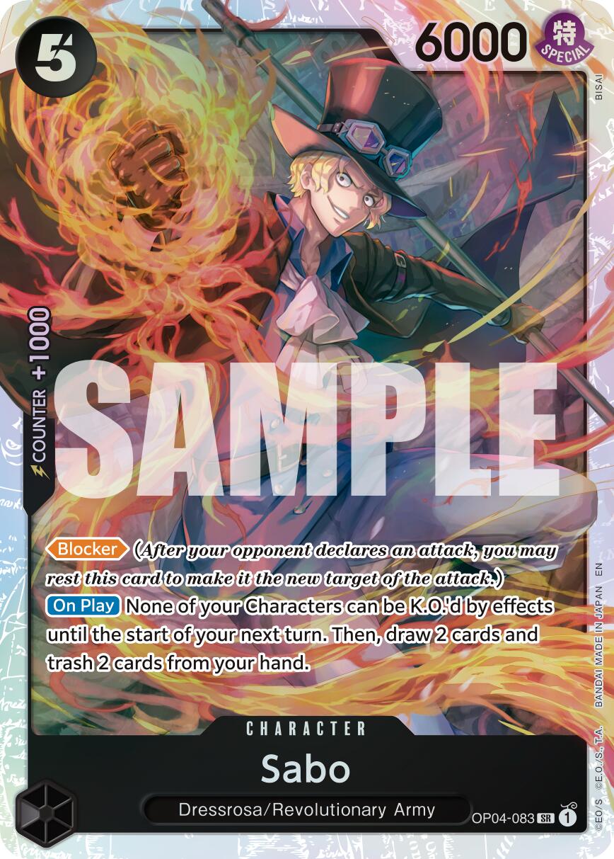 Sabo (OP04-083) (Reprint) [Premium Booster -The Best- Vol. 2] | Galaxy Games LLC