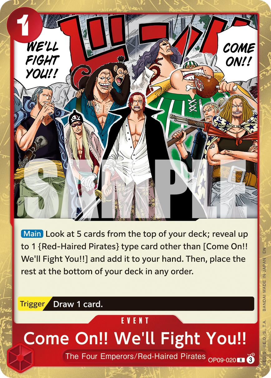 Come On!! We'll Fight You!! (Reprint) [Premium Booster -The Best- Vol. 2] | Galaxy Games LLC
