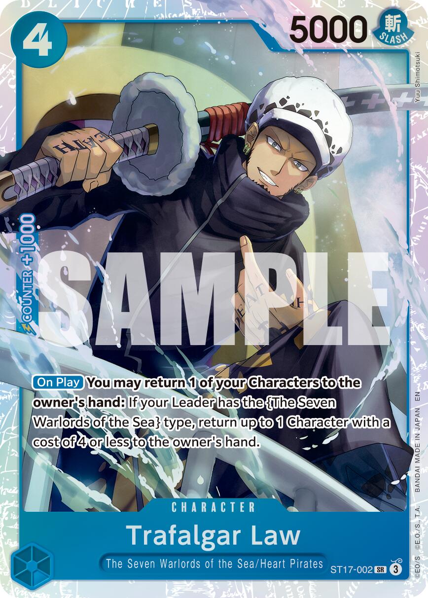 Trafalgar Law (ST17-002) (Reprint) [Premium Booster -The Best- Vol. 2] | Galaxy Games LLC