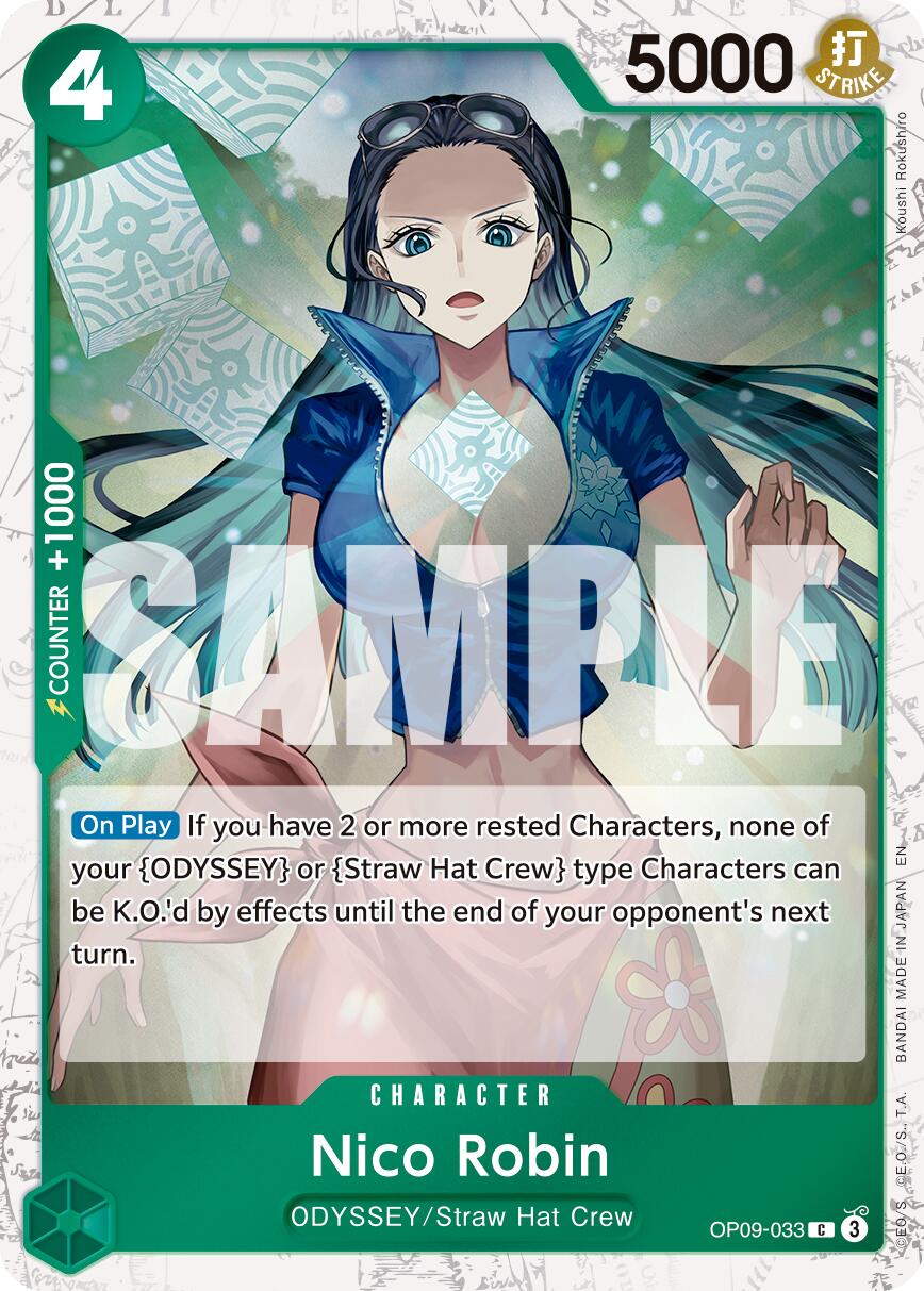 Nico Robin (OP09-033) (Pirate Foil) [Premium Booster -The Best- Vol. 2] | Galaxy Games LLC