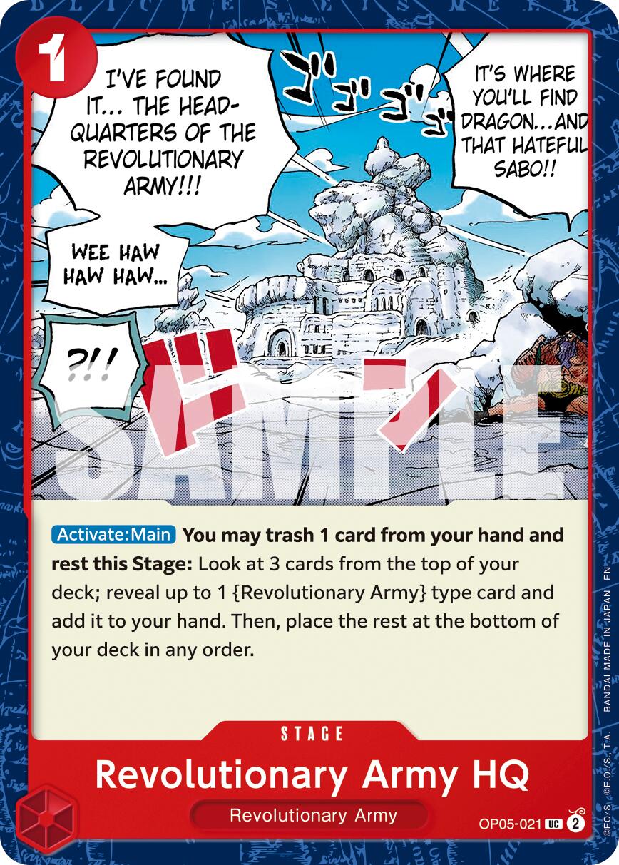 Revolutionary Army HQ (Reprint) [Premium Booster -The Best- Vol. 2] | Galaxy Games LLC