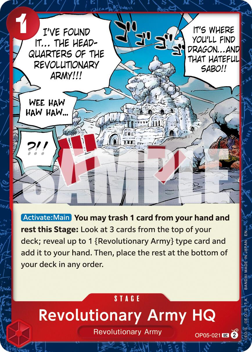 Revolutionary Army HQ (Pirate Foil) [Premium Booster -The Best- Vol. 2] | Galaxy Games LLC