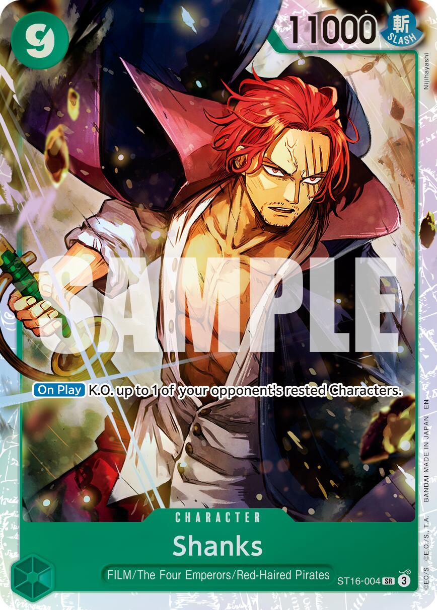 Shanks (ST16-004) (Reprint) [Premium Booster -The Best- Vol. 2] | Galaxy Games LLC