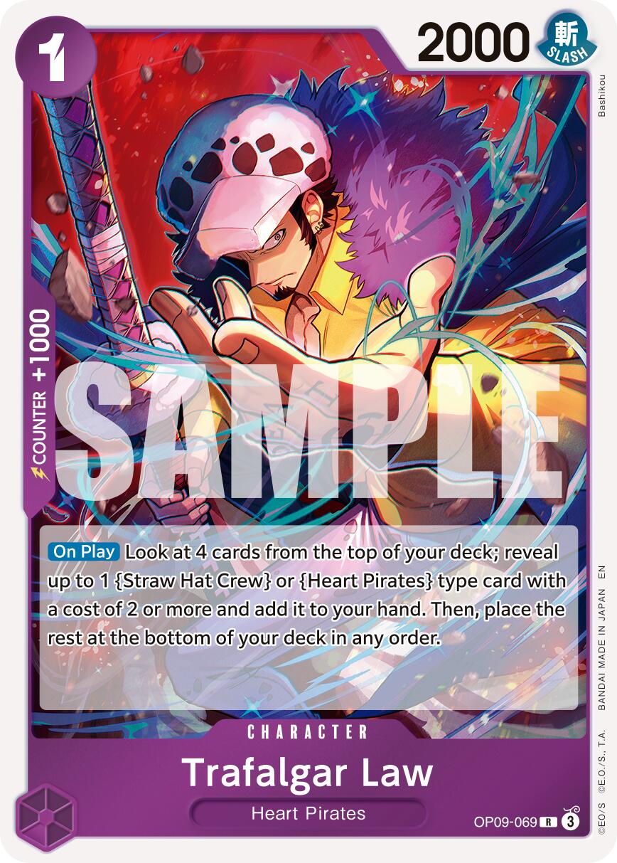 Trafalgar Law (OP09-069) (Reprint) [Premium Booster -The Best- Vol. 2] | Galaxy Games LLC
