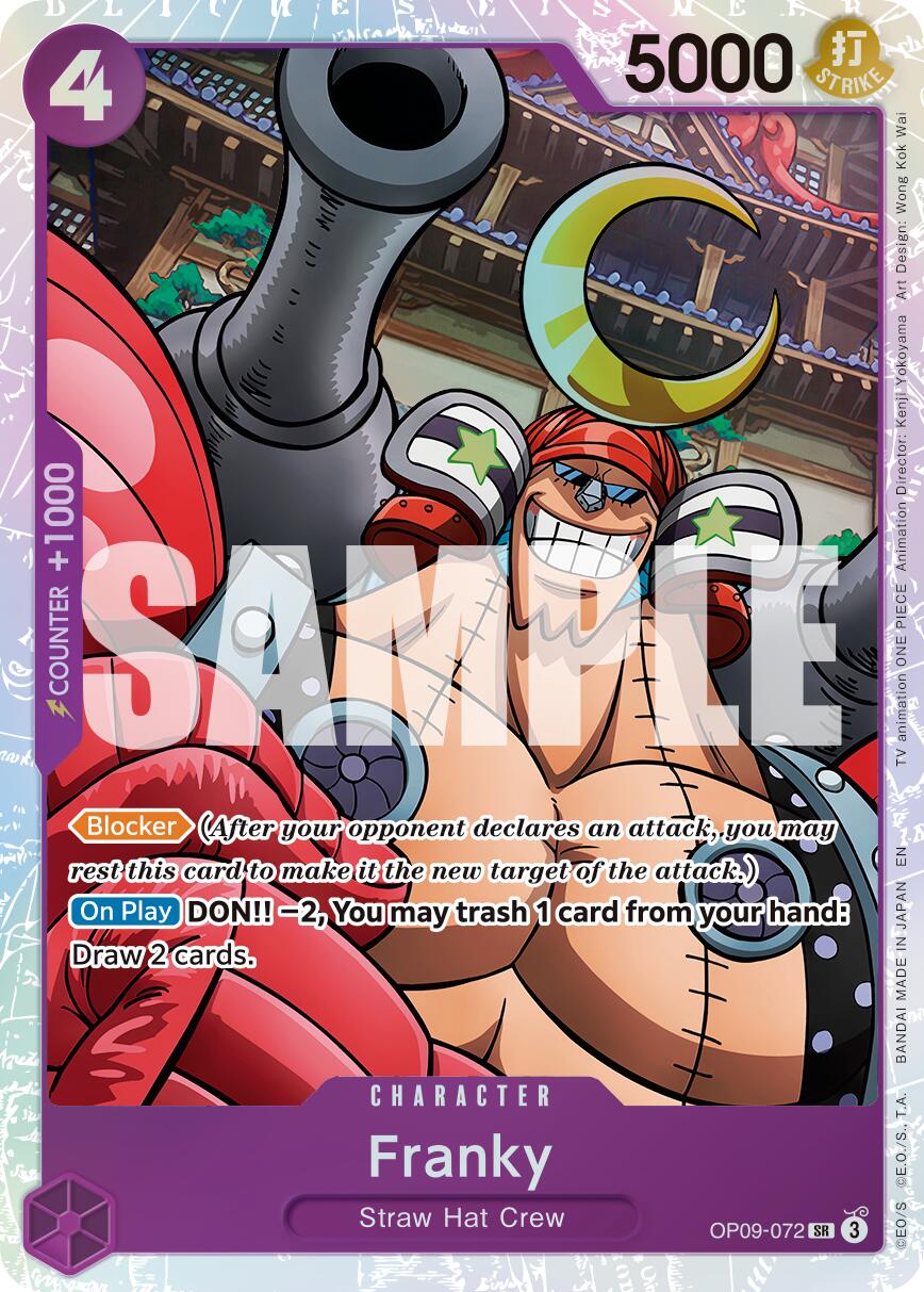 Franky (OP09-072) (Reprint) [Premium Booster -The Best- Vol. 2] | Galaxy Games LLC