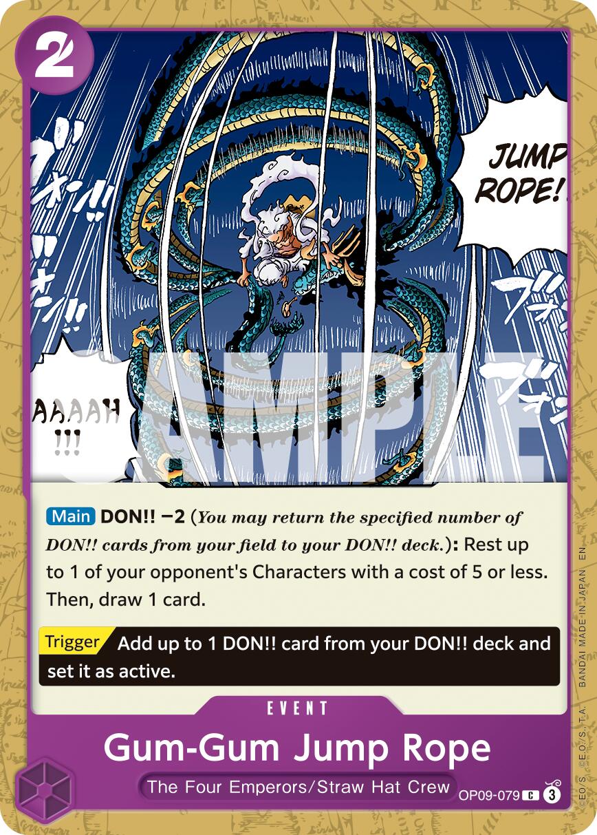 Gum-Gum Jump Rope (Reprint) [Premium Booster -The Best- Vol. 2] | Galaxy Games LLC