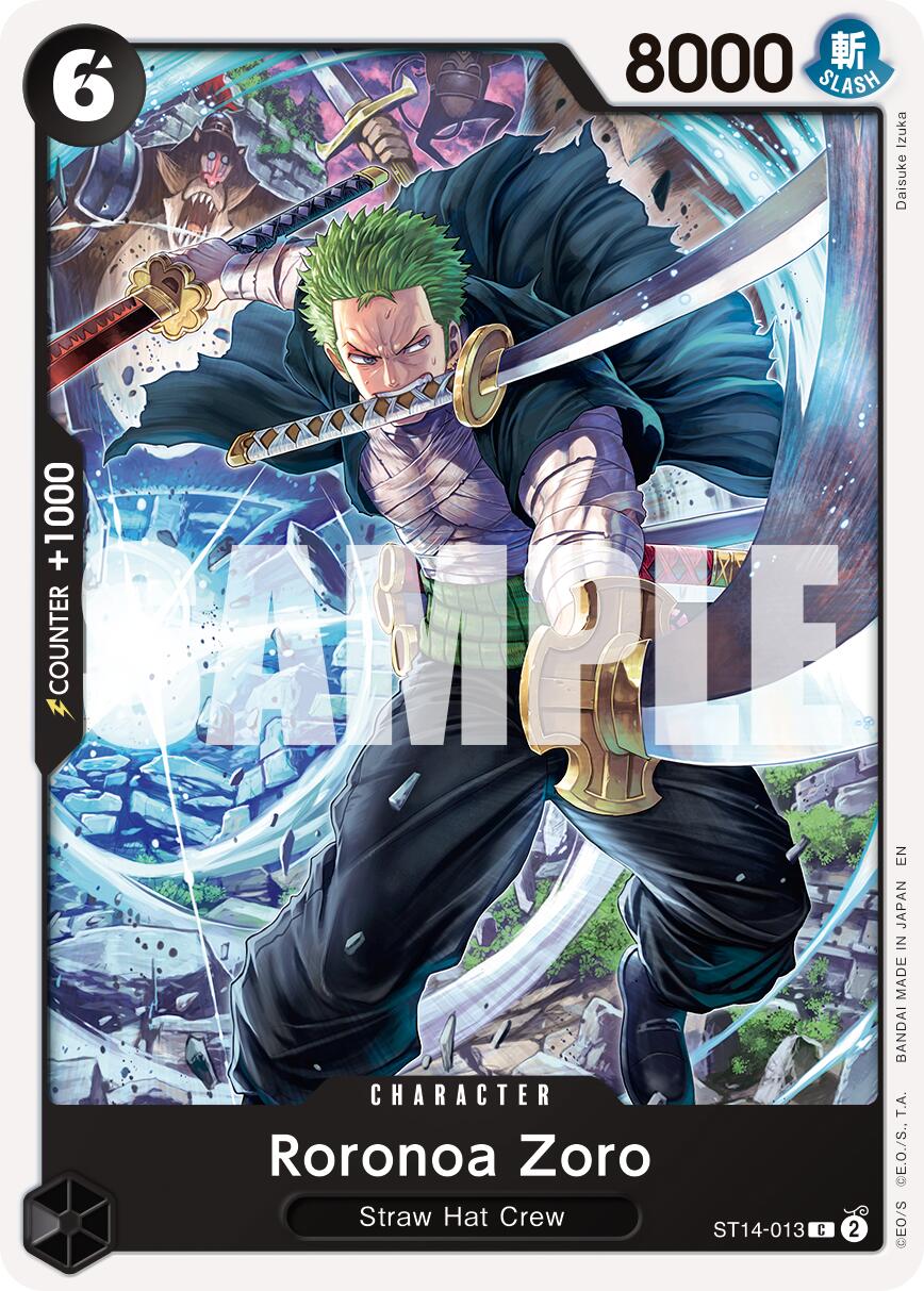 Roronoa Zoro (ST14-013) (Reprint) [Premium Booster -The Best- Vol. 2] | Galaxy Games LLC