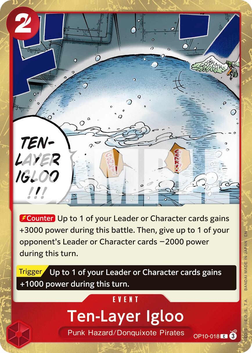 Ten-Layer Igloo (Pirate Foil) [Premium Booster -The Best- Vol. 2] | Galaxy Games LLC