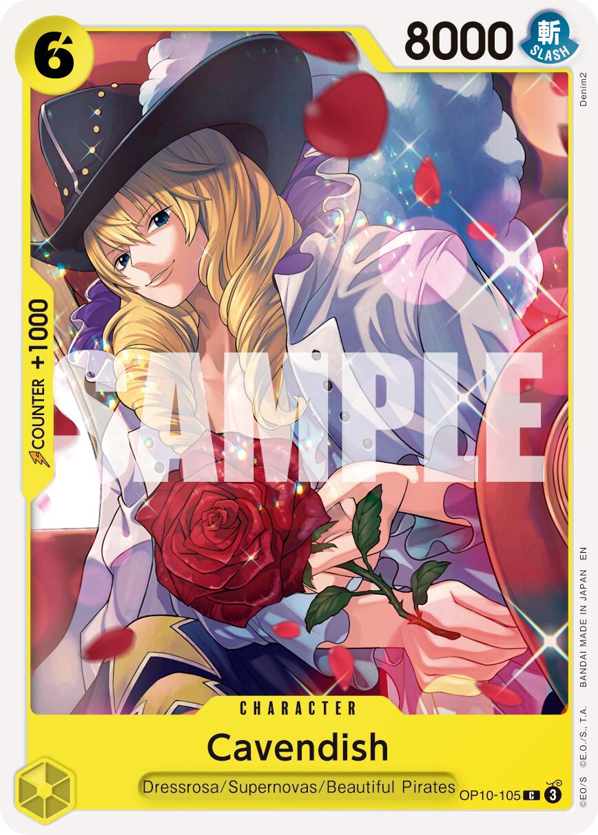 Cavendish (OP10-105) (Reprint) [Premium Booster -The Best- Vol. 2] | Galaxy Games LLC